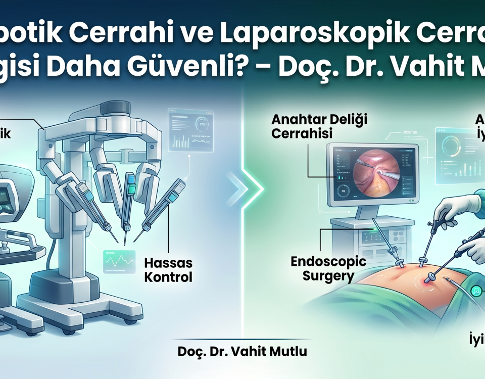 Robotik Cerrahi ve Laparoskopik Cerrahi: Hangisi Daha Güvenli? – Doç. Dr. Vahit Mutlu (2026)
