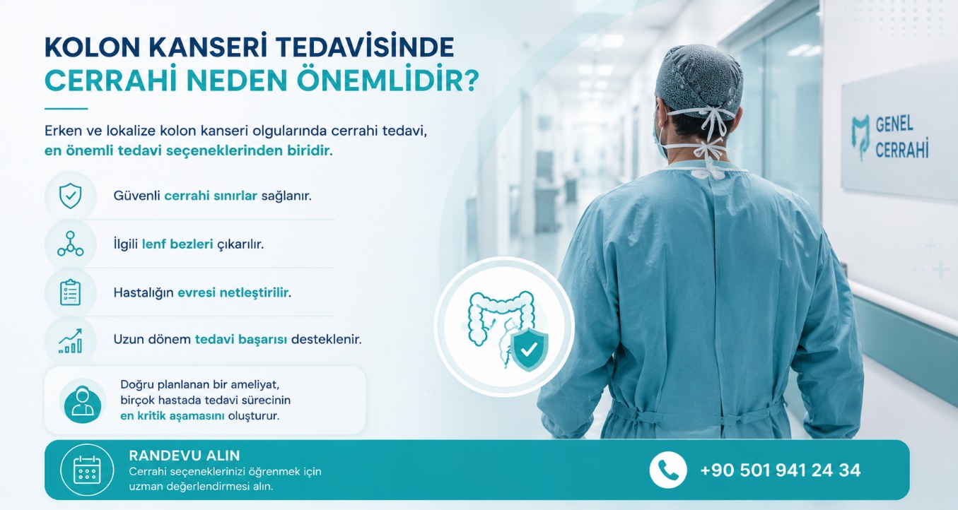 Kolon kanseri cerrahisinin önemi