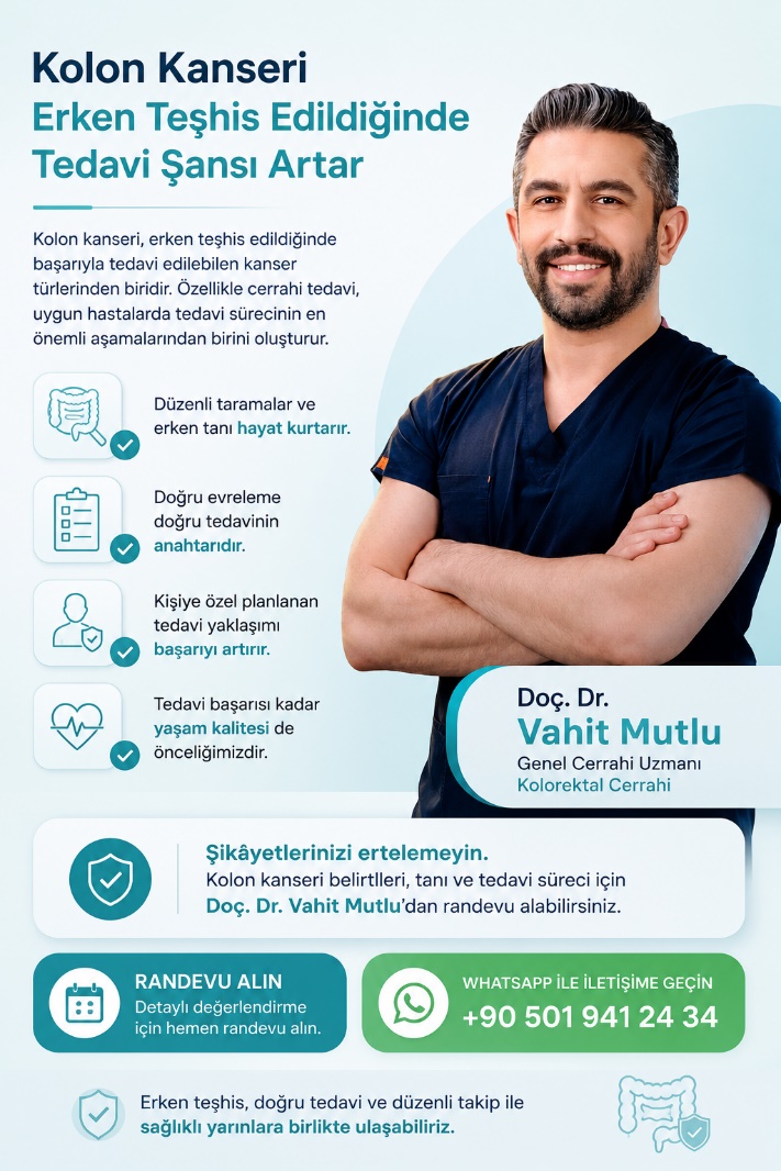 Doç. Dr. Vahit Mutlu'dan randevu alın