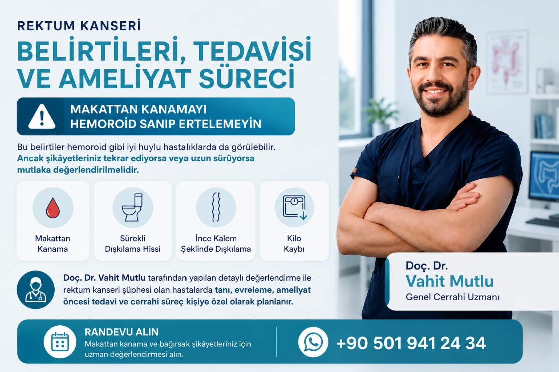 Makattan kanamayı hemoroid sanıp ertelemeyin