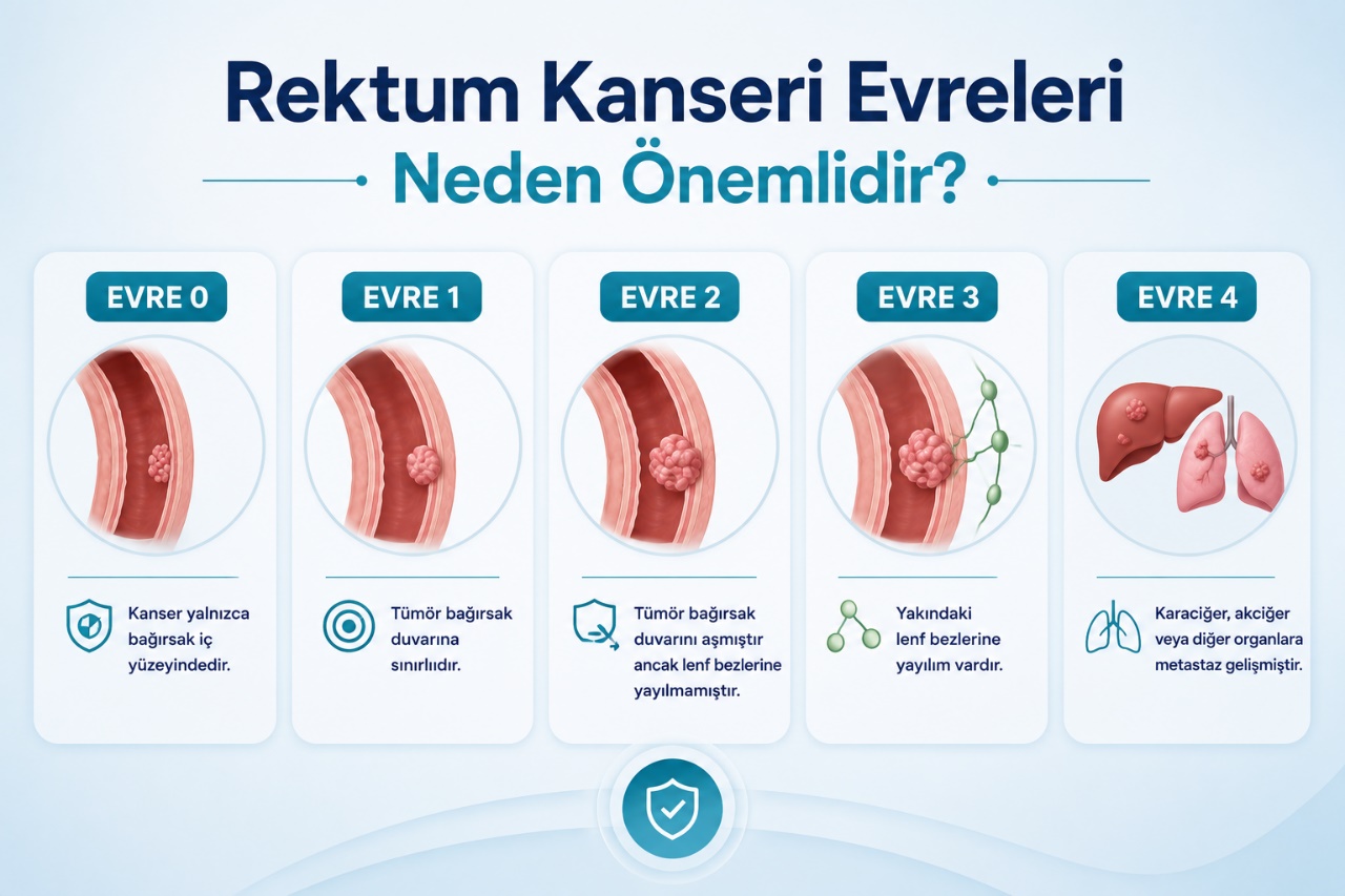 Rektum kanseri evreleri