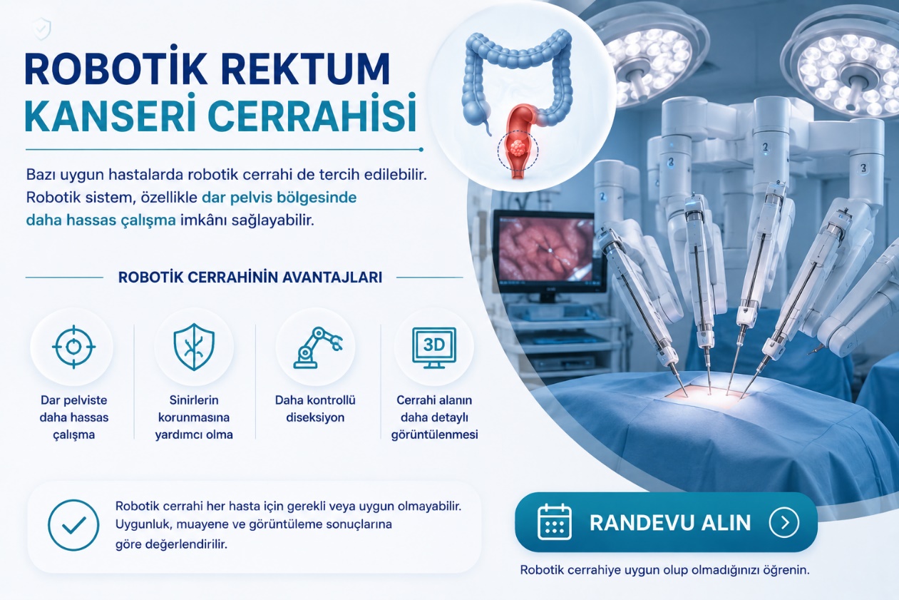 Robotik rektum kanseri cerrahisi