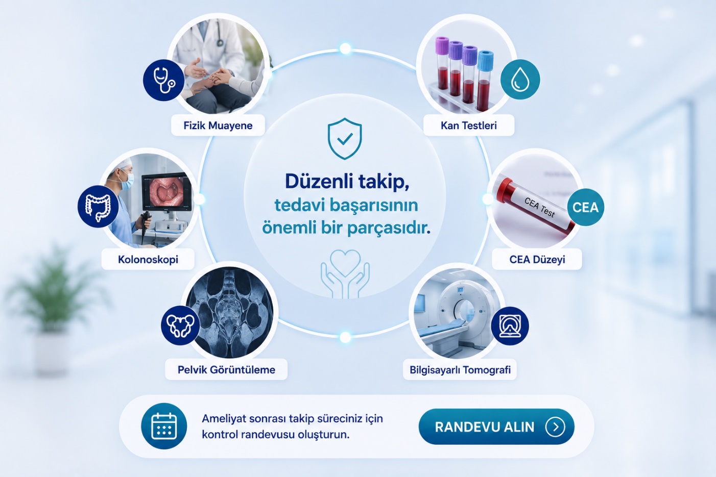 Ameliyat sonrası iyileşme ve takip süreci